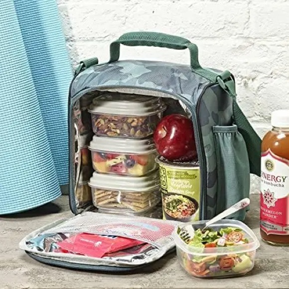 JAXX | Fit & Fresh | Insulated Camo Lunch Storage Bag - Picture 6 of 16